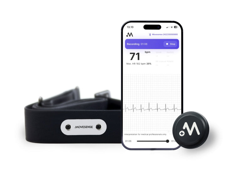 ECG/EKG sensor and mobile application – Movesense